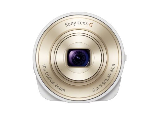 SONY デジタルカメラ Cyber-shot レンズスタイルカメラ QX10 ホワイト DSC-QX10-W【中古品】