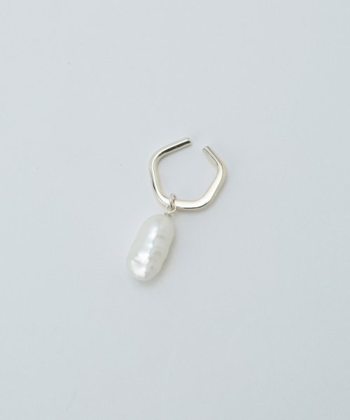 【Lemme.（レム）】L3506 Hang Pearl Earcuff