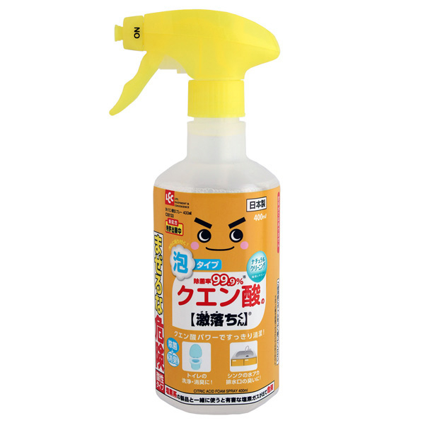 レックケミカルＣＨ GNクエン酸泡スプレー 400ml 激落ちくん GNｸｴﾝｻﾝｱﾜｽﾌﾟﾚ-400ML