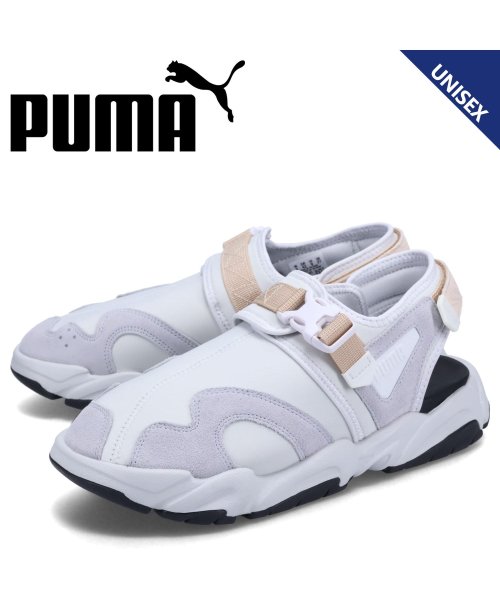 PUMA プーマ サンダル レトロ メンズ レディース TS－01 RETRO ホワイト 白 390748