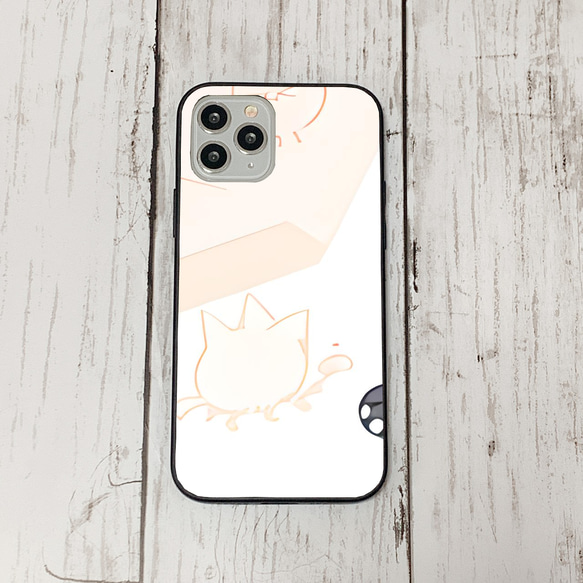 iphoneケース3-2-13 iphone 強化ガラス ねこ・猫・ネコ 箱2 かわいい アイフォン iface