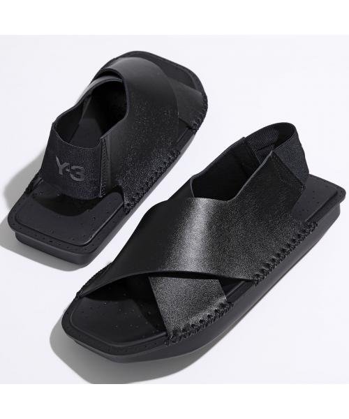 Y－3 サンダル IG4052 レザー クロスベルト