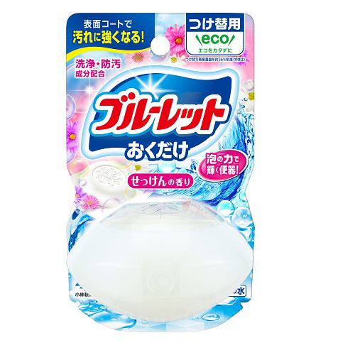 小林製薬 液体ブルーレットおくだけつけ替用 せっけんの香り トイレ用洗剤 70ml