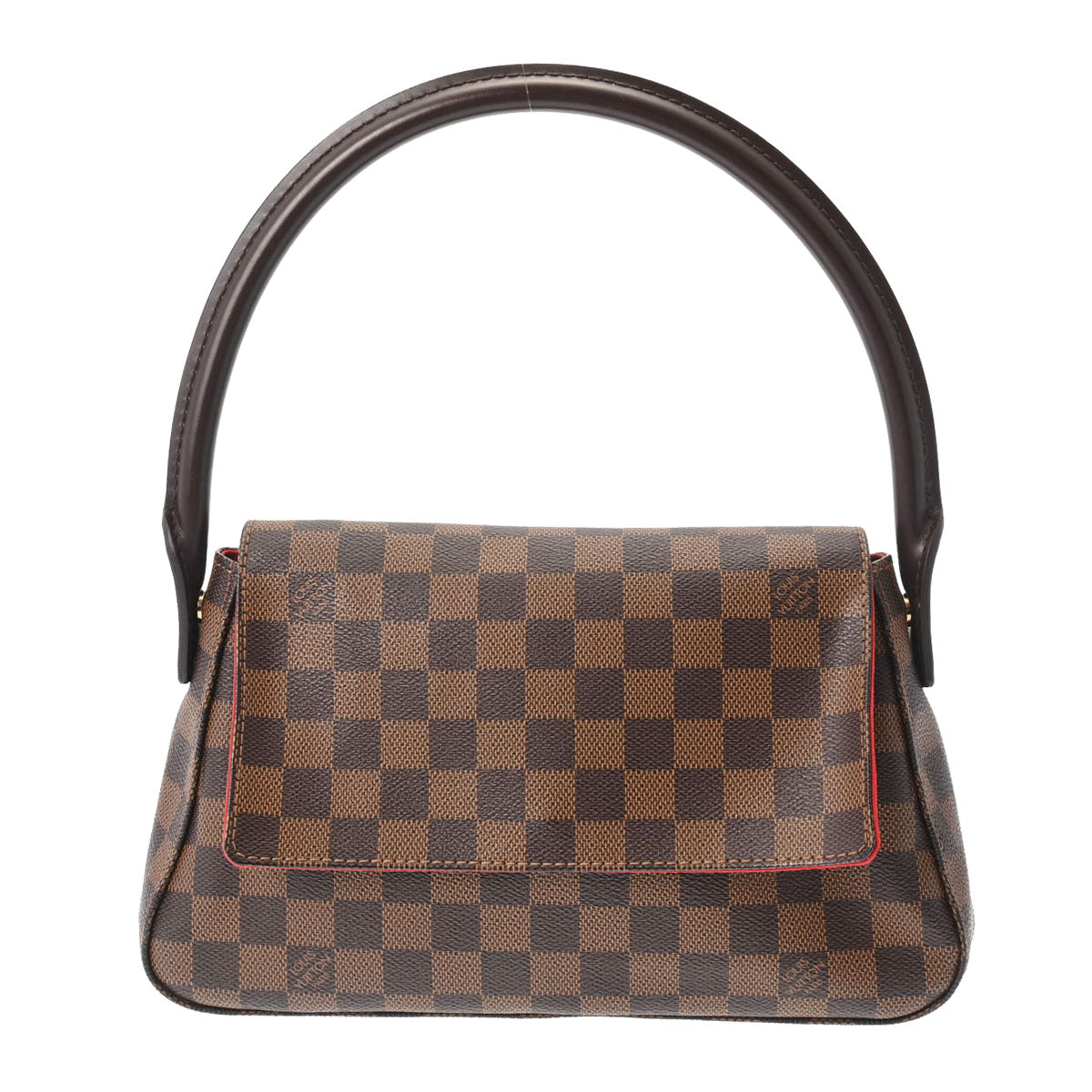 LOUIS VUITTON ルイヴィトン ダミエ ミニルーピング  SPオーダー ブラウン N51158 レディース ダミエキャンバス ワンショルダーバッグ ABランク 中古 