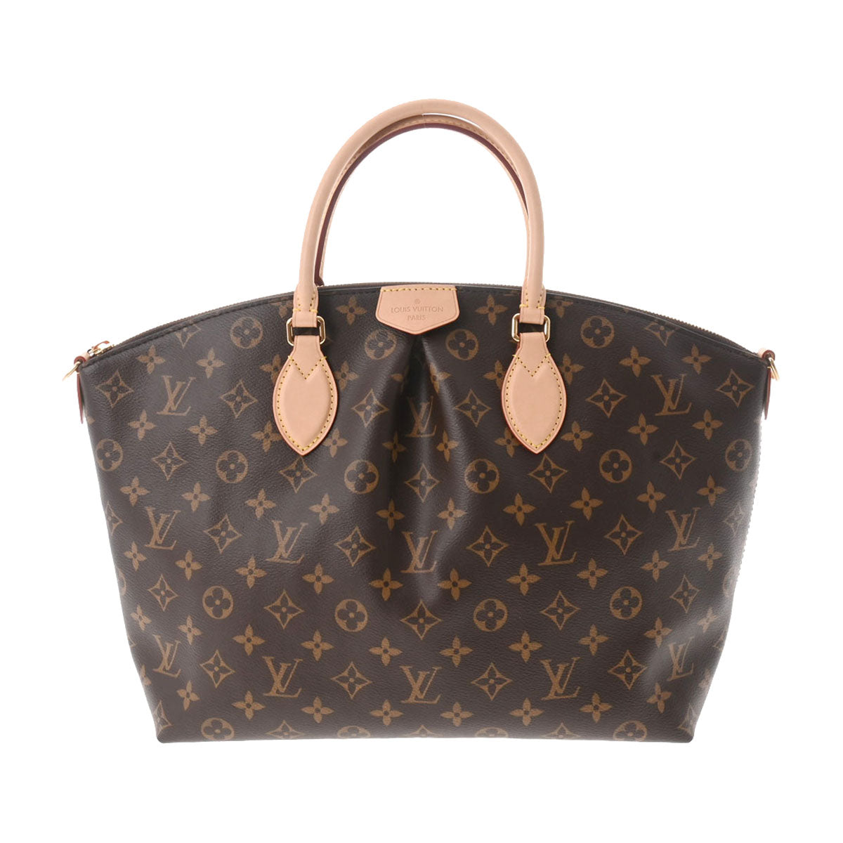 LOUIS VUITTON ルイヴィトン モノグラム ボエシ NM MM ブラウン M45987 レディース モノグラムキャンバス 2WAYバッグ 新同 中古 