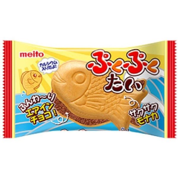 ぷくぷくたい　エアインチョコ  4902757111304 1コ×120個 名糖産業（直送品）