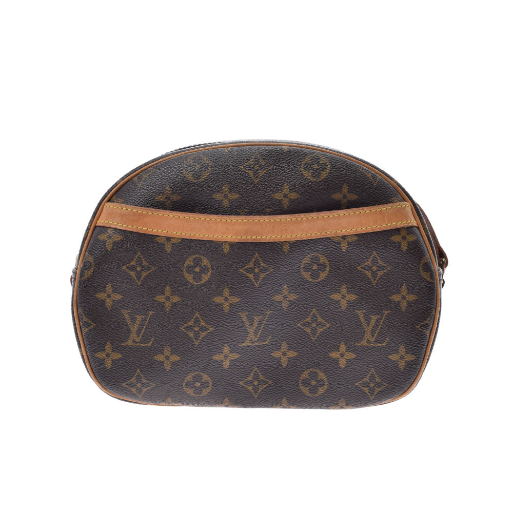 LOUIS VUITTON ルイヴィトン モノグラム ブロワ ブラウン M51221 レディース モノグラムキャンバス ショルダーバッグ Bランク 中古 