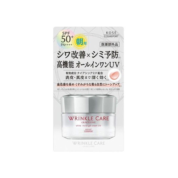 コーセーコスメポート グレイスワン リンクルケア ホワイト モイストジェルクリーム UV60g FC129PV