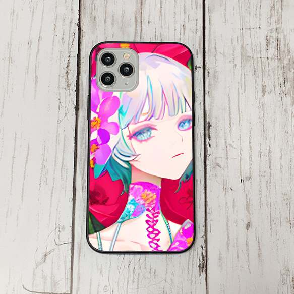 iphonecase4-8_19 iphone 強化ガラス お花(ic) アイフォン iface ケース