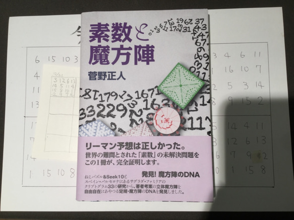 素数と魔方陣  フラクタル&トポロジー ビッグバン宇宙の菅数論で次世代幾何学の扉を開く数学書