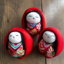 豪華絢爛！しあわせな福娘！３人娘　Gorgeous Himedaruma