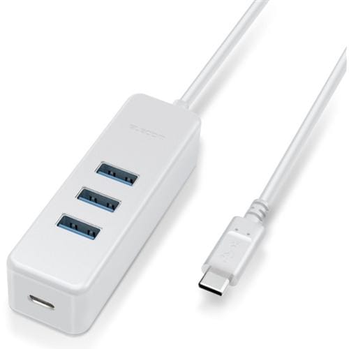 エレコム U3HC-T431P5WH PD充電対応 USB Type-C HUB (USB3.1Gen1) ホワイト