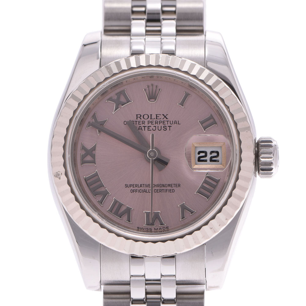 ROLEX ロレックスデイトジャスト  レディース WG/SS 腕時計 179174  中古