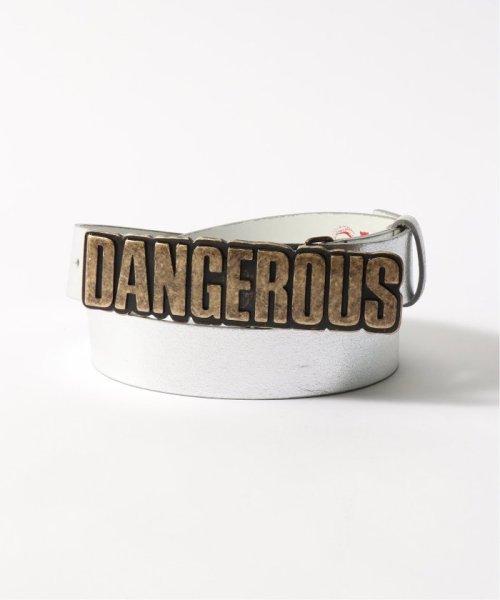 【ERL / イーアールエル】 MEN DANGEROUS BELT LEATHER