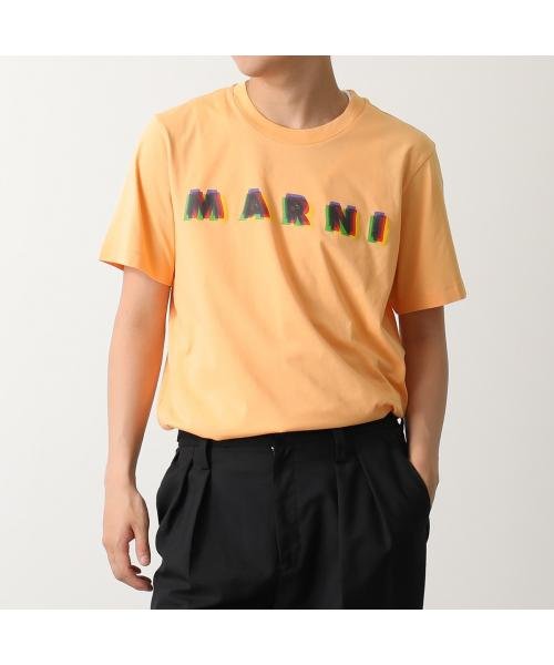 【カラー限定特価】MARNI 半袖Tシャツ HUMU0198PE USCV16 3Dロゴ