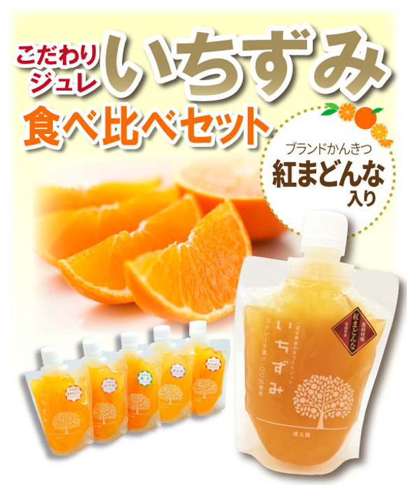 【紅まどんな入り！6種食べ比べセット】愛媛県産本格ジュレ「いちずみ」＜6個入＞【手土産・プレゼント】