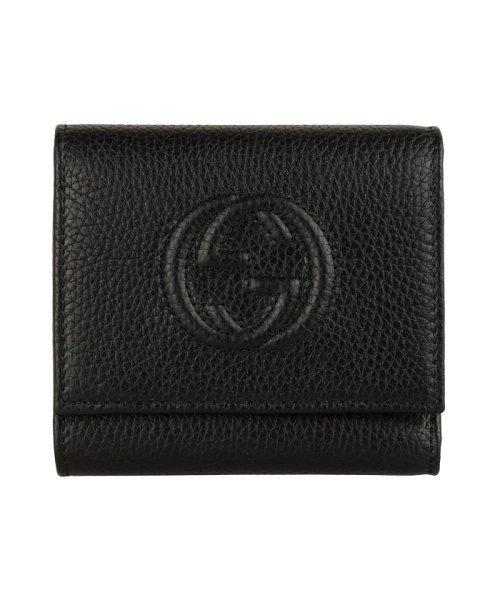 【GUCCI(グッチ)】GUCCI グッチ 三つ折り 財布 SOHO 598207a7m0g1000zz