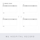 ミニ6 病院記録リフィル