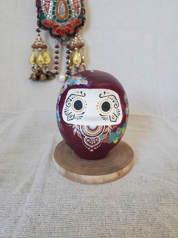 PECHIDARUMA [winered] Mサイズ