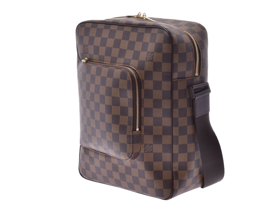 ルイヴィトン ダミエ オラフMM N41441 メンズ レディース ショルダーバッグ Aランク 美品 LOUIS VUITTON 中古 