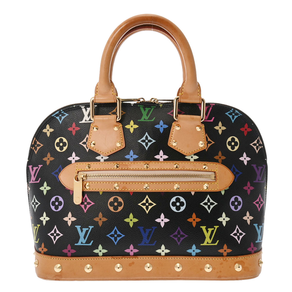 LOUIS VUITTON ルイヴィトン マルチカラー アルマ ノワール M92646 レディース モノグラムマルチカラー ハンドバッグ Bランク 中古 