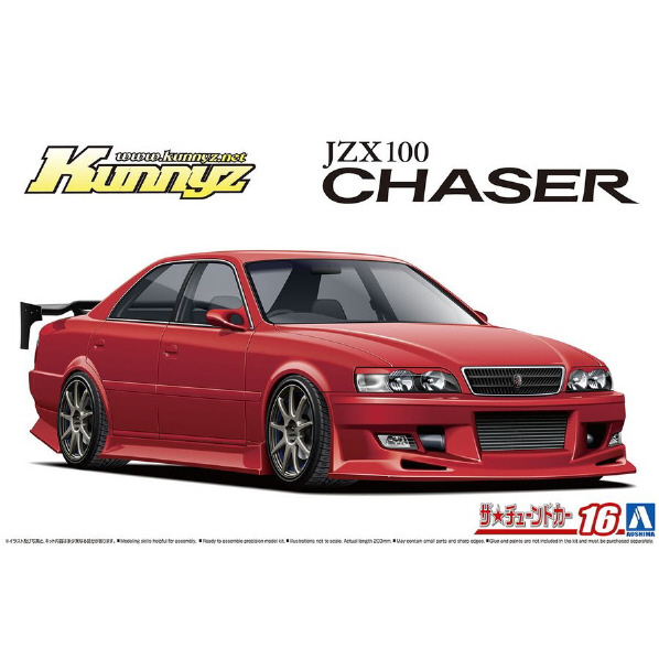 アオシマ 1/24 Kunny`z JZX100 チェイサー ツアラーV `98 (トヨタ) ザ・チューンドカー No.16 ﾁﾕ-ﾝﾄﾞｶ-16ｸﾆ-ｽﾞﾁｴｲｻ-ﾂｱﾗ-N