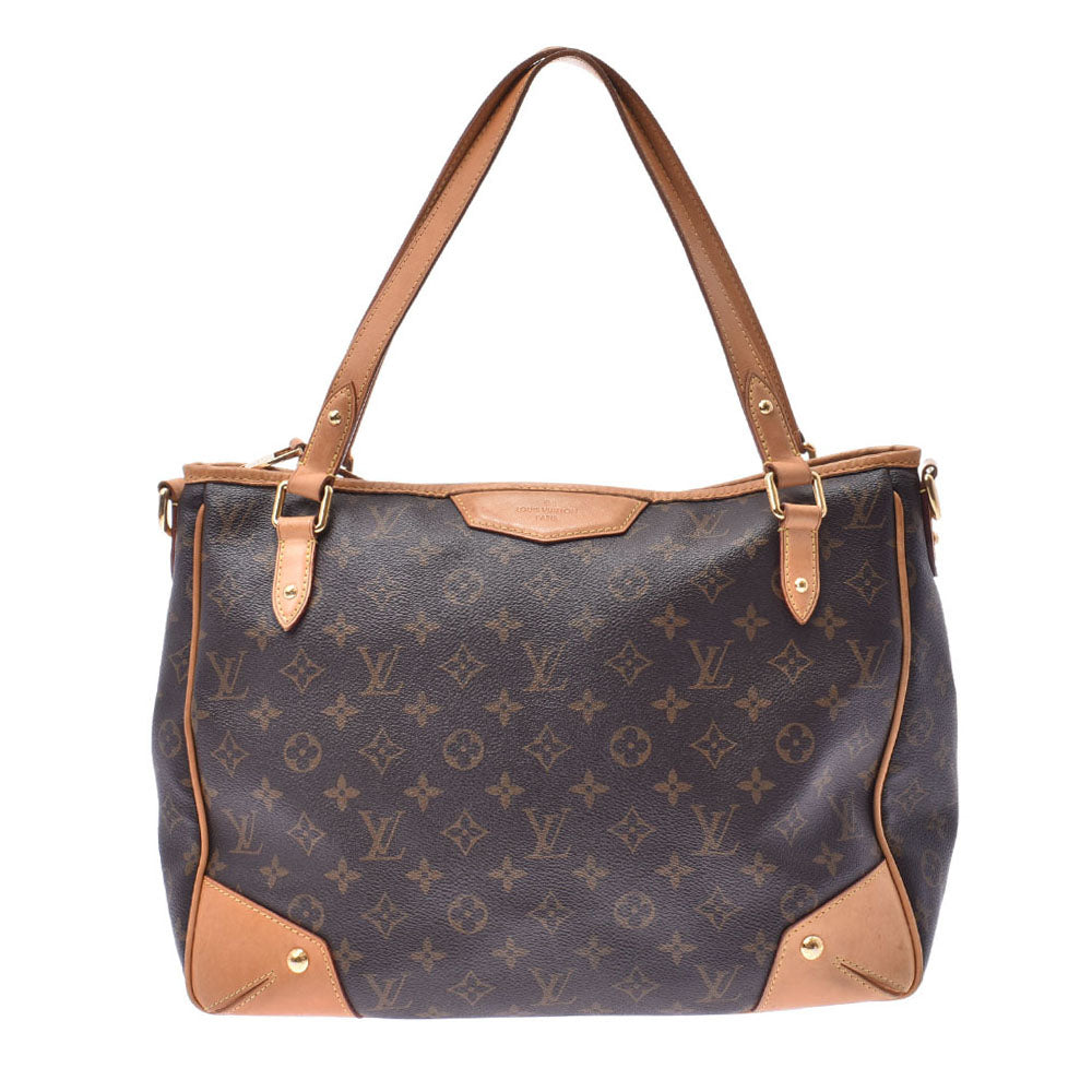 LOUIS VUITTON ルイヴィトン モノグラム エストレーラMM 2WAYバッグ ブラウン M41232 レディース モノグラムキャンバス ハンドバッグ Bランク 中古 