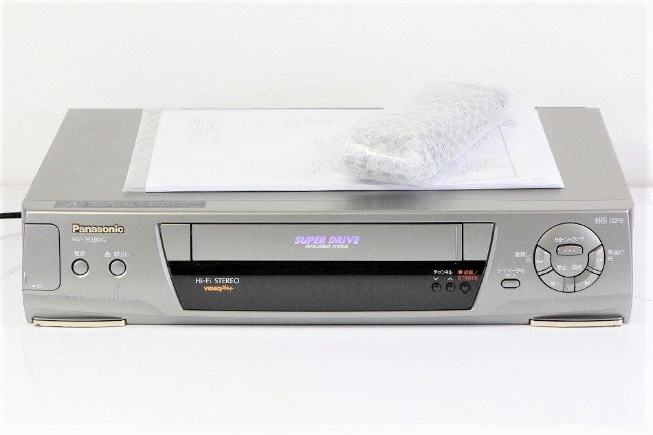 VHSビデオデッキ パナソニック NV-H200G 【中古整備品】