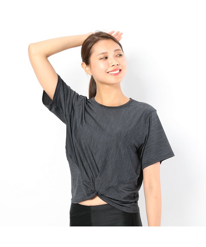 フィラ（スイムウェア）/【FILA Yoga】ヨガ 吸水速乾 ショートTシャツ