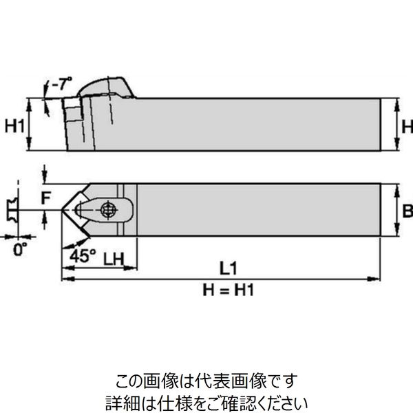 WIDIA 外径用旋盤ホルダー