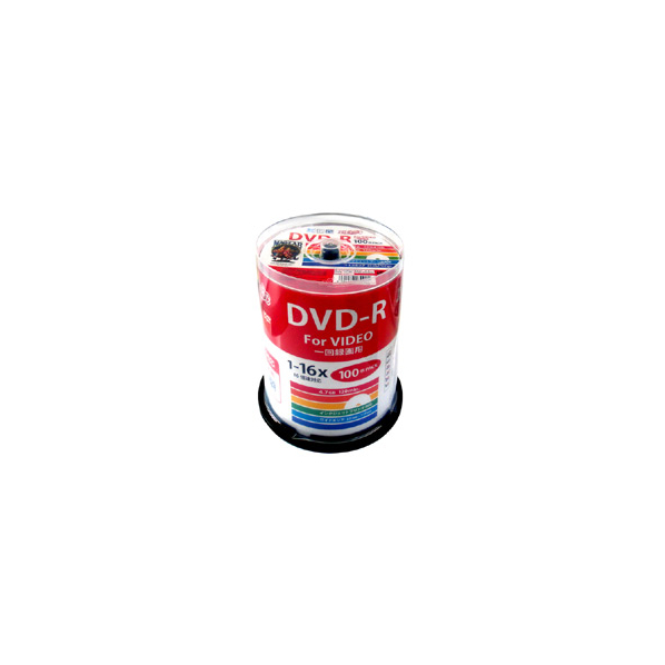 磁気研究所 録画用DVD-R 1-16倍速 CPRM対応 インクジェットプリンタ対応 100枚入り HDDR12JCP100