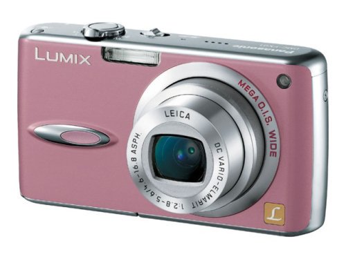 パナソニック デジタルカメラ LUMIX DMC-FX01-P ミスティーピンク【中古品】