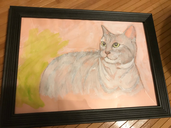 ペット用肖像画ART＊我が家の猫