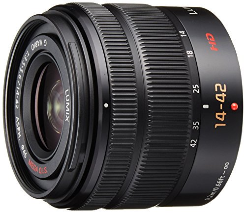 Panasonic 標準ズームレンズ マイクロフォーサーズ用 ルミックス G VARIO 14-42mm/F3.5-5.6 II ASPH./MEGA H-FS1442A-K【中古品】