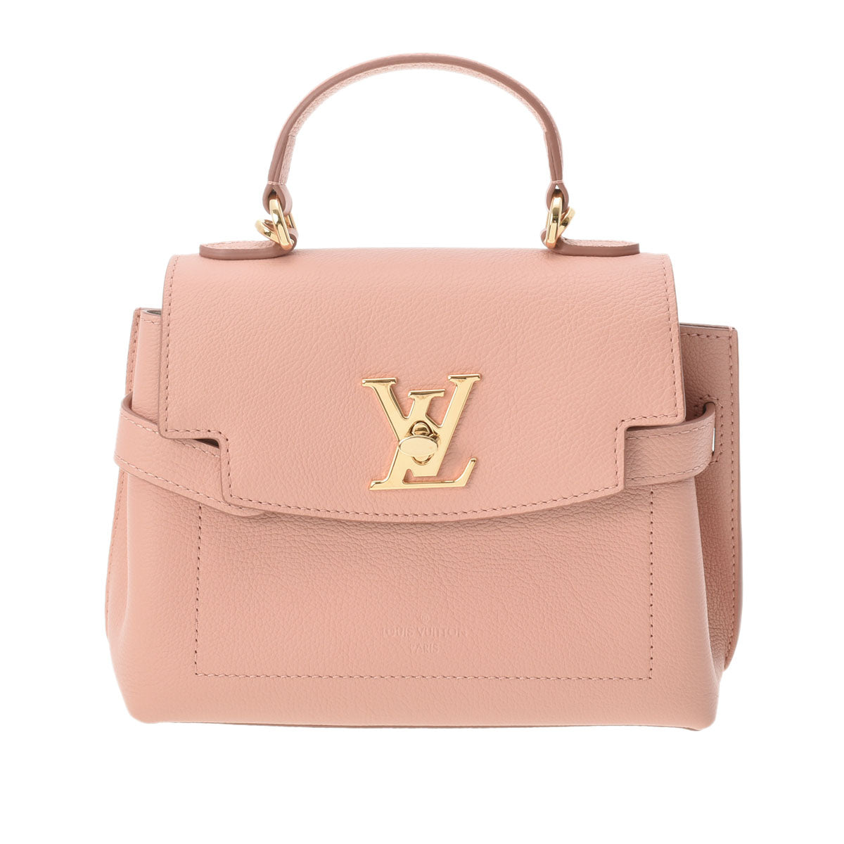 LOUIS VUITTON ルイヴィトン ロックミー エヴァー MINI ローズトリアノン M21088 レディース グレインカーフレザー ハンドバッグ 新同 中古 