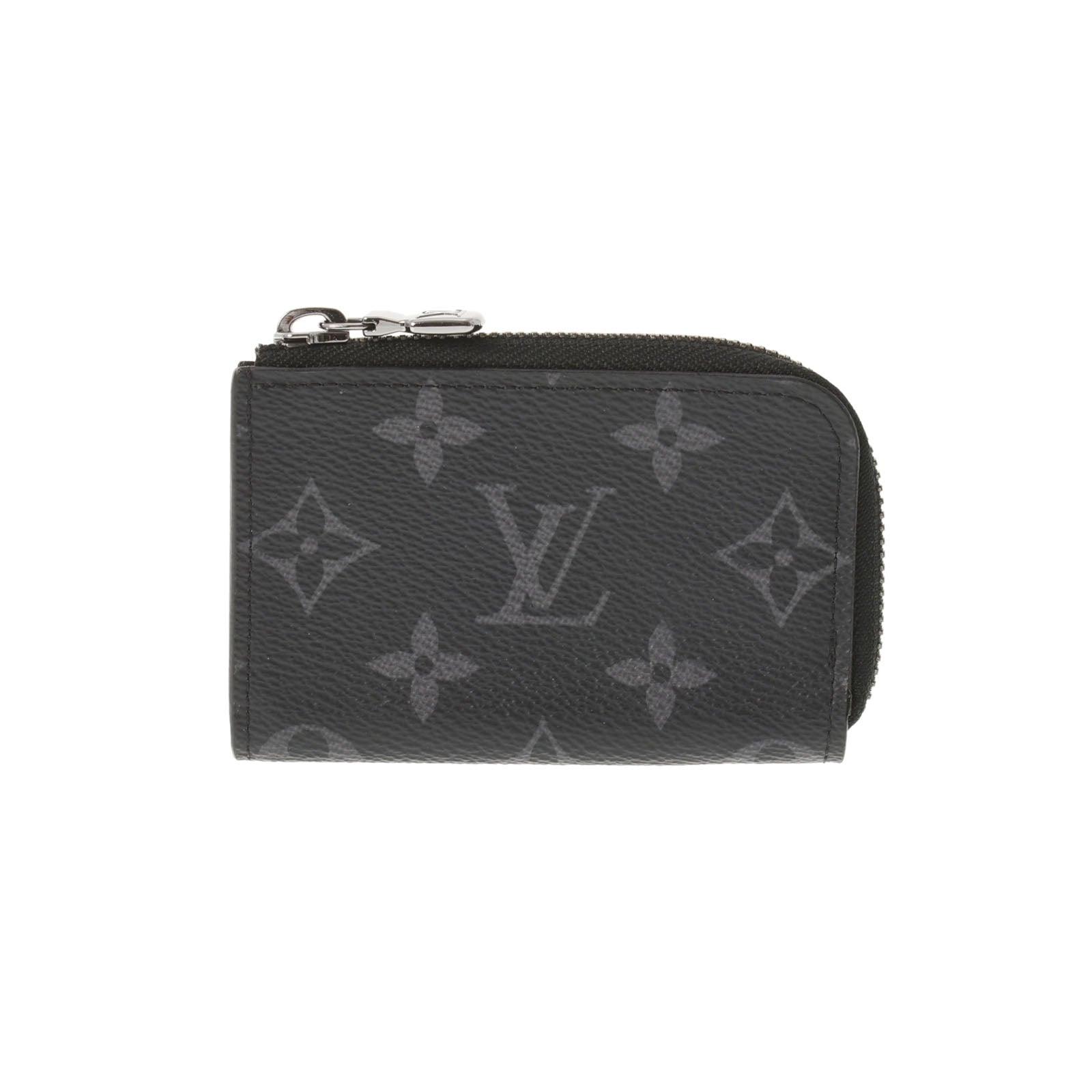 LOUIS VUITTON ルイヴィトン モノグラム エクリプス ポルトモネジュール 黒/グレー M63536 メンズ モノグラムエクリプスキャンバス コインケース Aランク 中古 