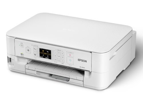 EPSON インクジェット複合機 PX-504A 有線・無線LAN標準対応 自動両面標準搭載  前面給紙カセット スマートフォンプリント対応 4色顔料インク【中古品】