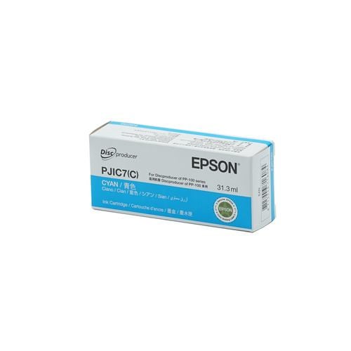 EPSON PJIC7C 純正プリンターインクカートリッジ Disc Producer用 シアン