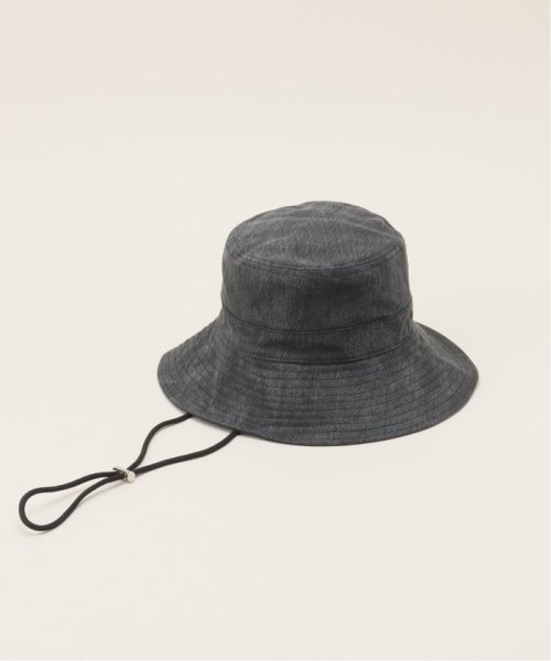 【GANNI / ガニー】 Fisherman Bucket Hat Denim