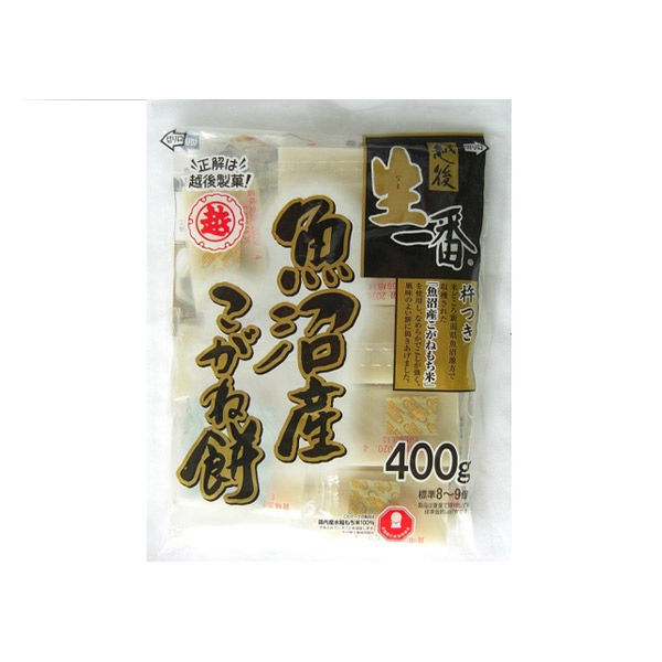 越後製菓 越後 生一番 魚沼産 こがね餅 400g x20 4901075022132 1セット(20個)（直送品）