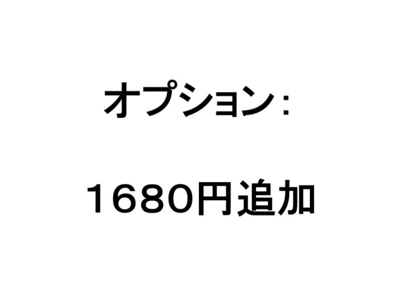 追加料金ページ： 1680円