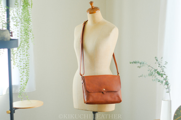 《GINO》Flap Shoulder Bag 《3colors》