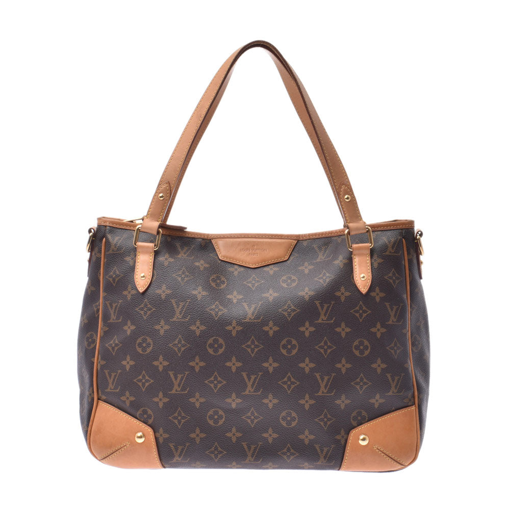 LOUIS VUITTON ルイヴィトン モノグラム エストレーラMM 2WAYバッグ ブラウン M41232 レディース モノグラムキャンバス ハンドバッグ Bランク 中古 