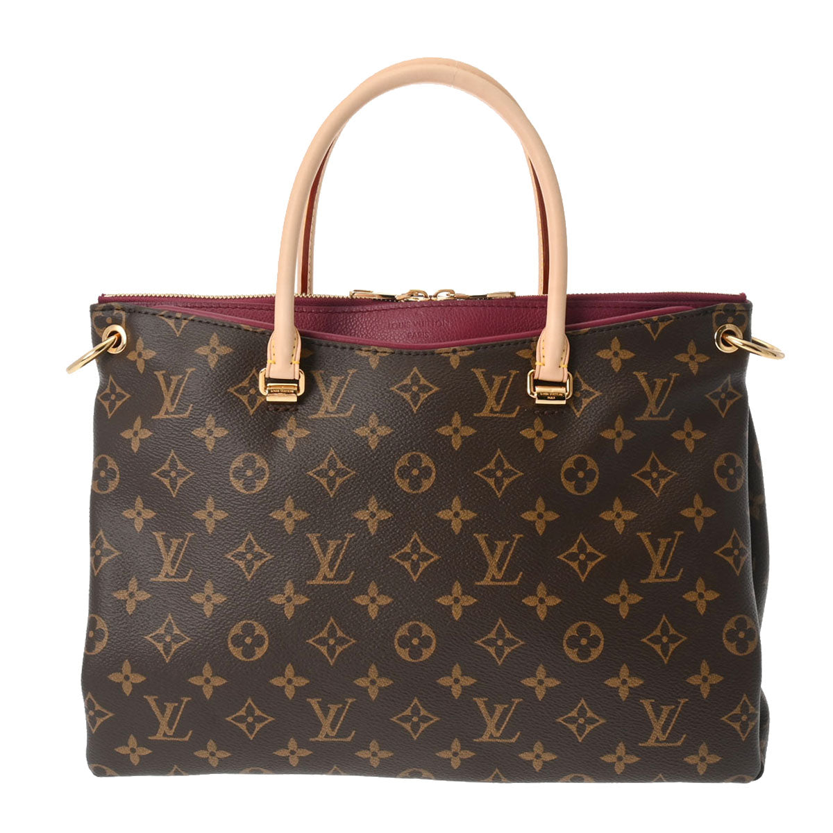 LOUIS VUITTON ルイヴィトン モノグラム パラス 2WAY レザン M42810 レディース モノグラムキャンバス ハンドバッグ 新同 中古 