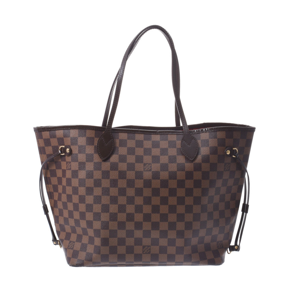 LOUIS VUITTON ルイヴィトン ダミエ ネヴァーフルMM 旧型 ブラウン N51105 レディース ダミエキャンバス トートバッグ Bランク 中古 