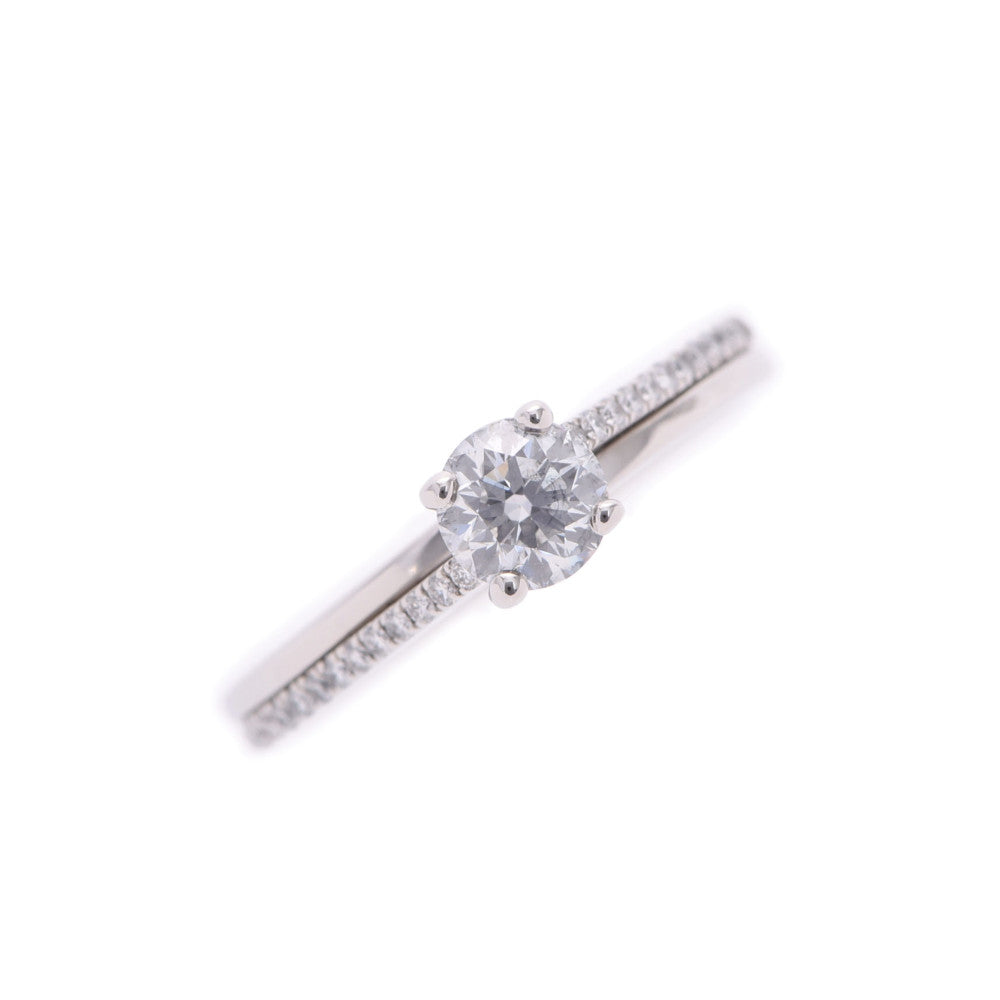 De Beers デビアス プロミス　ダイヤ0.50ct/0.11ct 12号 レディース K18WG リング・指輪 Aランク 中古 