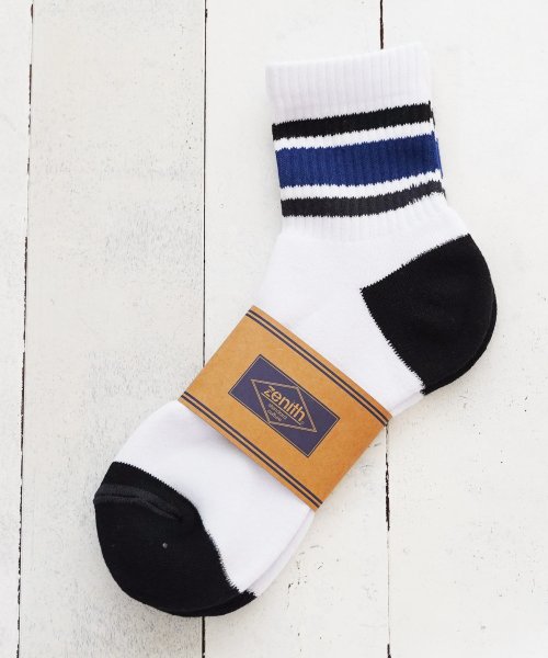 【EX】【EX003】【ZENITH】NEW LINE CREW SOCKS