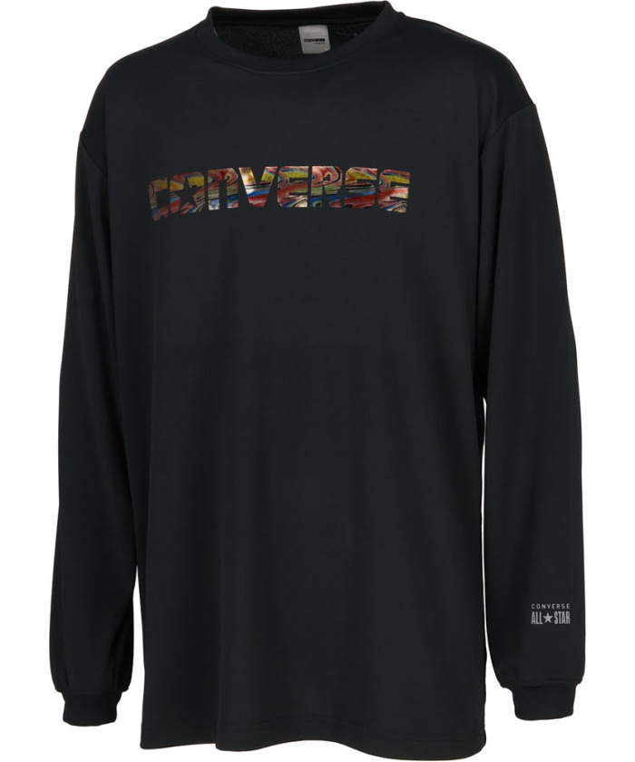 CONVERSE/CONVERSE コンバース バスケット プリントロングスリーブシャツ Tシャツ･･･