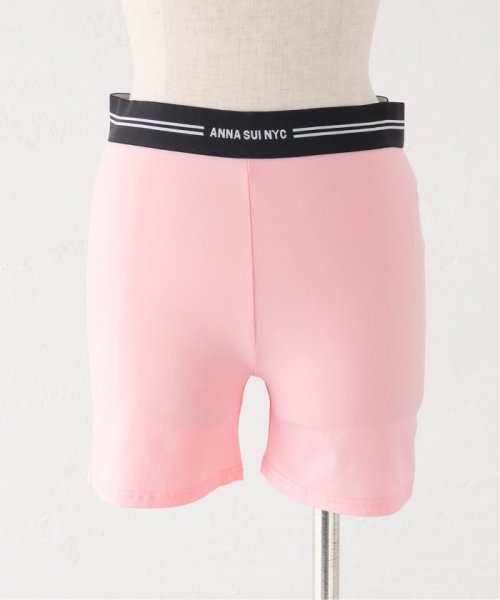 【ANNA SUI NYC / アナスイエヌワイシー】 Logo band shorts