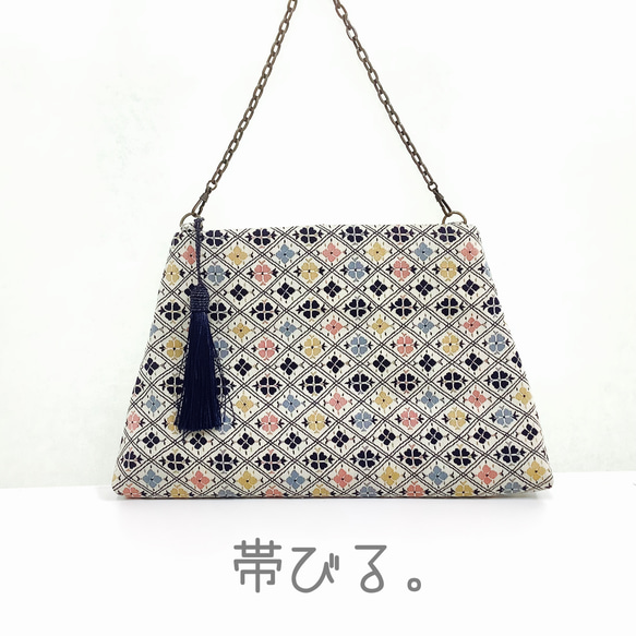 ✳︎Handbag✳︎ハンドバッグ✳︎きものバッグ✳︎帯リメイク✳︎カジュアル✳︎オシャレ✳︎一点もの✳︎